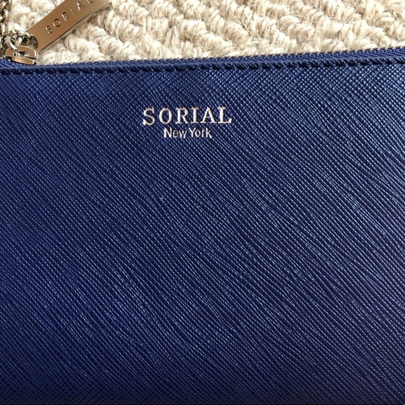 NEW vegan Sorial popsugar crossbody in sapphire - Picture 3 of 5